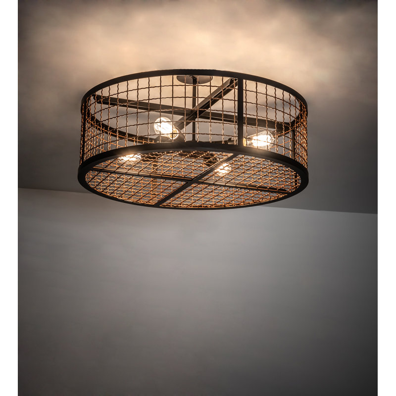 Jesenof 4 - Light Semi Flush Mount, 15" H x 30" W x 30" D