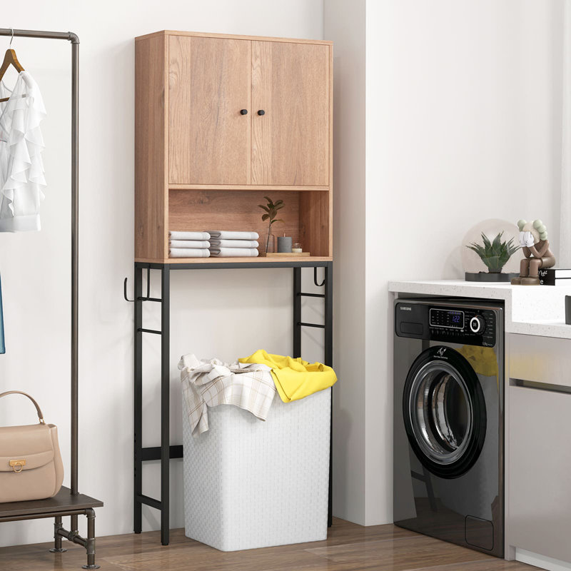 Freestanding Over The Toilet Storage, Natural