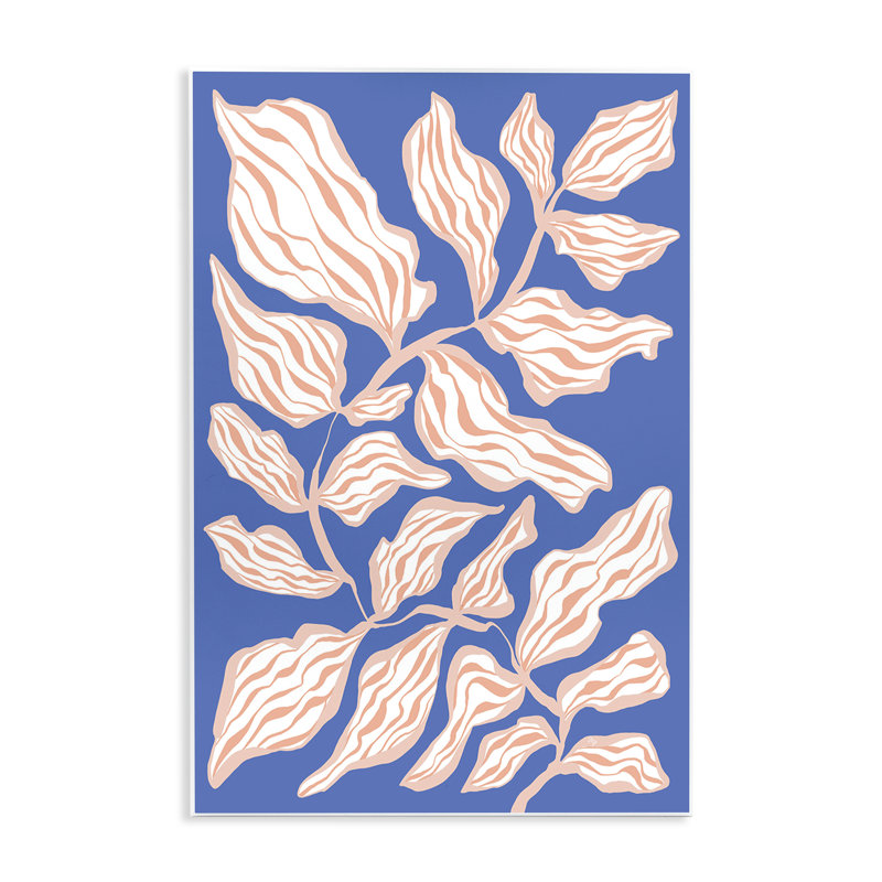 «Curving Leaves Impression» par Martina Pavlova, H 15 po x l 10 po