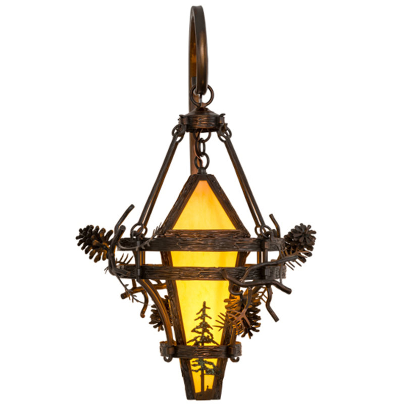 Lone Pine 1 - Light Armed Sconce