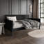 Lit de jour simple en velours