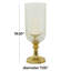 Lampe ouragan Valdosta Glam Aluminium-100767167