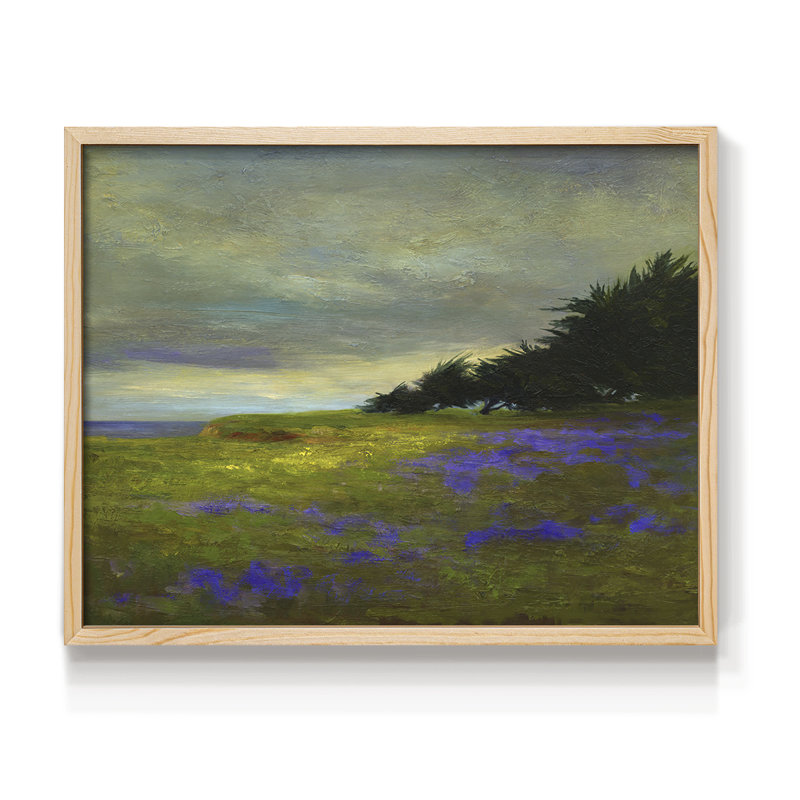 Coastal Views VI - Reproduction encadrée - Restickable, H 11 po x l 14 po, Naturel