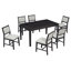 Ensemble de table de salle à manger 7 pièces pour 7 personnes-39697502