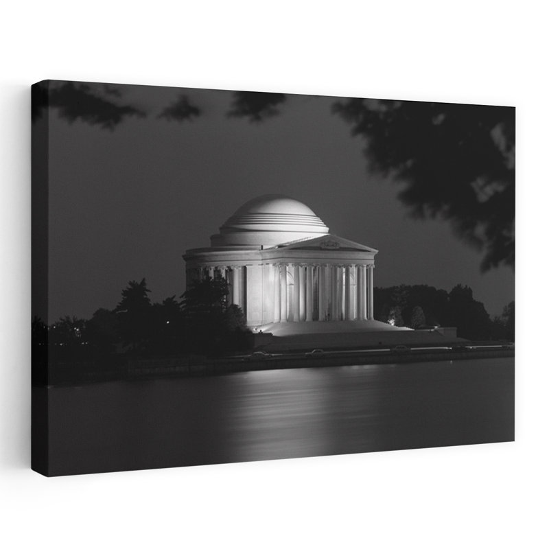 Arbre des années 1960, Washington DC, Jefferson, H 32 po x l 48 po