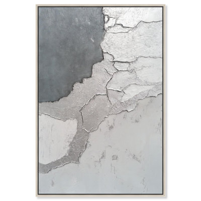 Chasm of Gray I Canvas Print Elegant Wall Decor by Art Remedy
