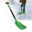 Snow Shovel for Driveway, 8.5 in Wide Aluminum Alloy Snow Shovel with T-shaped Handles, Large Capacity Snowplow Shovels, Portable & Lightweight Snows Removal Tool for Garden Car Camping