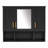 35 Inch 2-In-1 Wall Mount Bathroom Vanity Mirror Cabinet, Adjustable Shelves & Soft Close Door Storage Unit-353782213