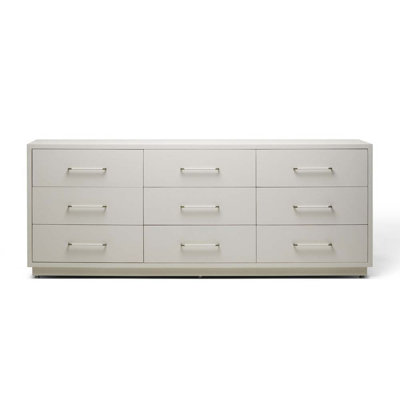 Commode 9 tiroirs Taylor - Blanc