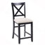 Ensemble de table de salle à manger 5 pièces à hauteur de comptoir avec 4 chaises, ensemble de table à manger en bois classique pour 4 personnes, ensemble de table de salle à manger pour 4 personnes Timeless Farmhouse