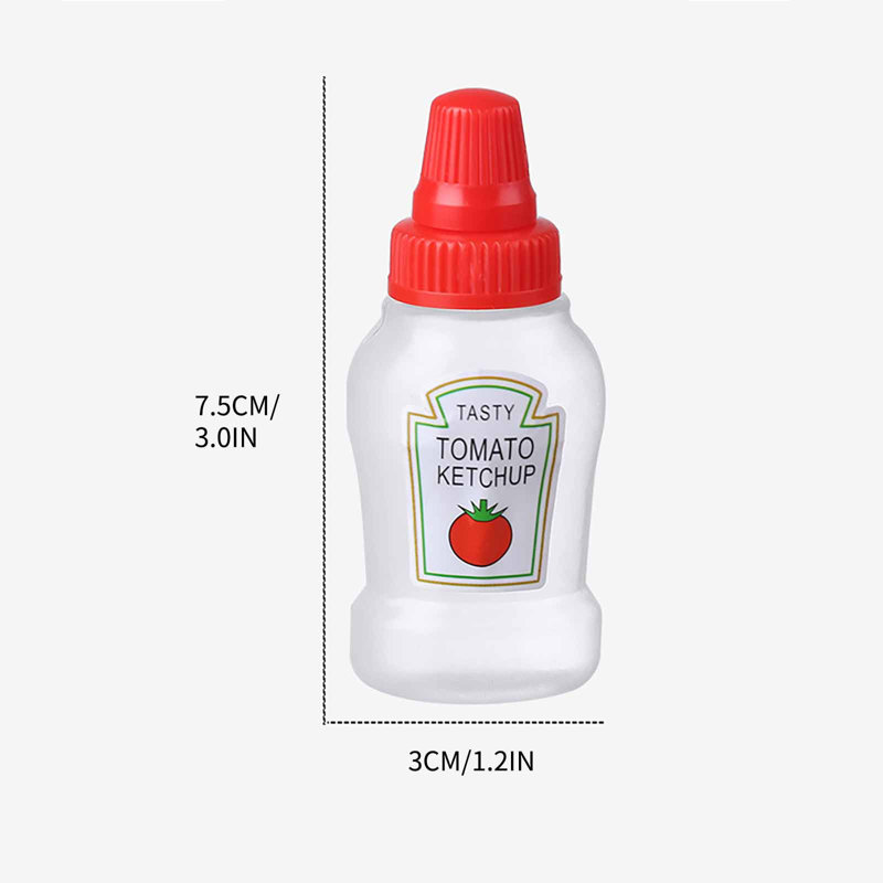 Portable Food Grade Bottle Thickened Tomato Subpackage Bottle Mini Outdoor Seasoning Jar