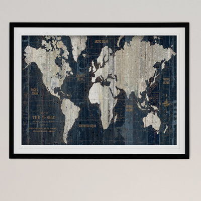 Pedra " Old World Map "