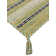 Azizi Striped Hand Woven Cotton Yellow Rug