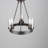 Aadhvik 3 - Light Dimmable Cylinder Chandelier