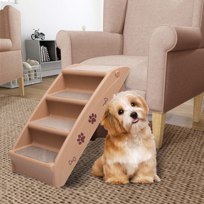 Jonathon Stairs With 4 Steps, Brown