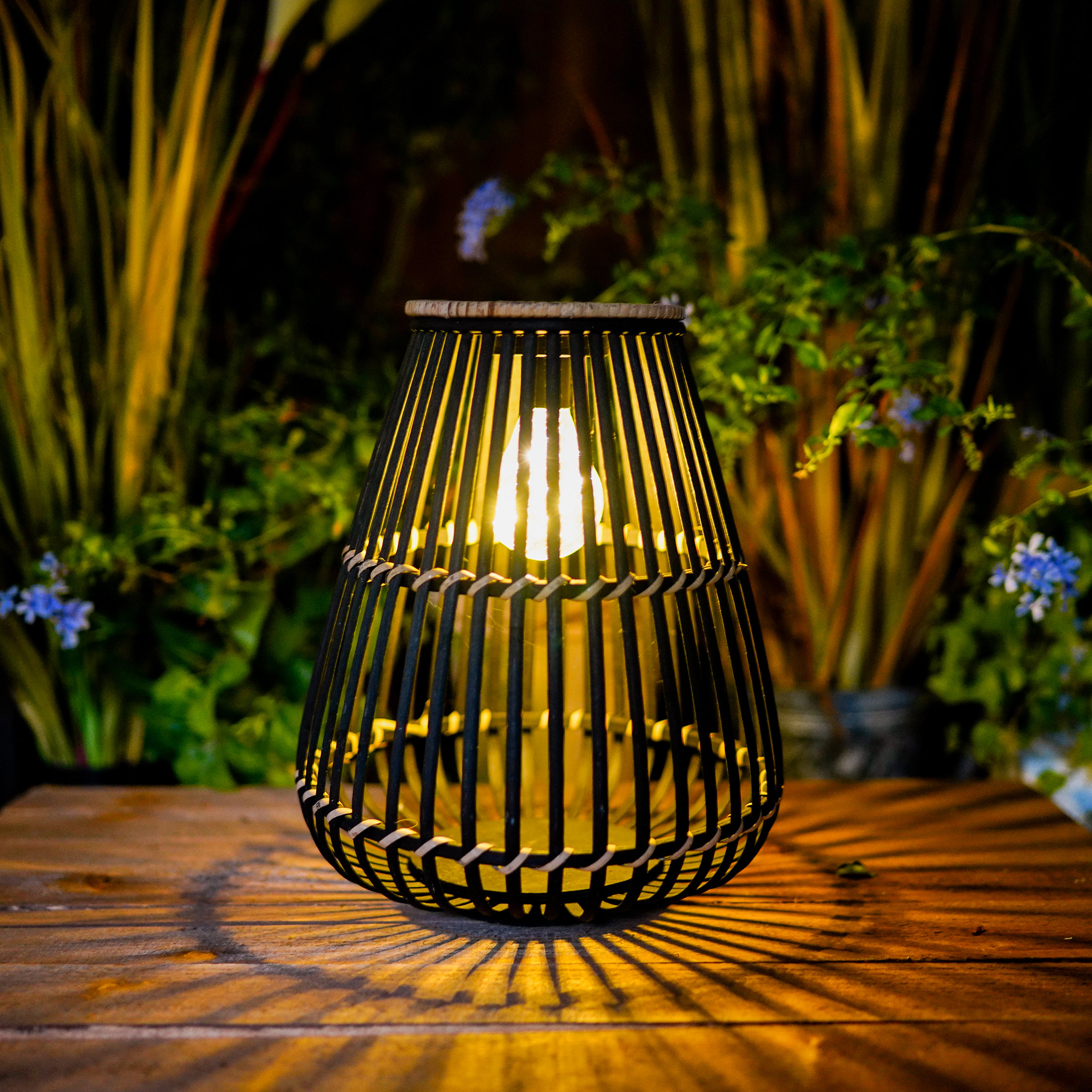 Original Barn 14.76'' Solar Powered Integrated LED Outdoor Lantern | Wayfair