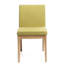 Chaises de salle à manger rembourrées avec bois d'hévéa fiable -659617664-659617665