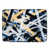Abstrait bleu / jaune / blanc
