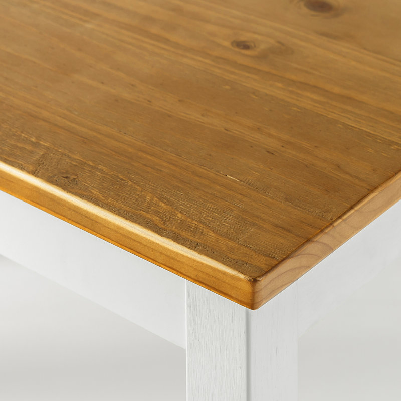 Banc en bois massif Pfarr
