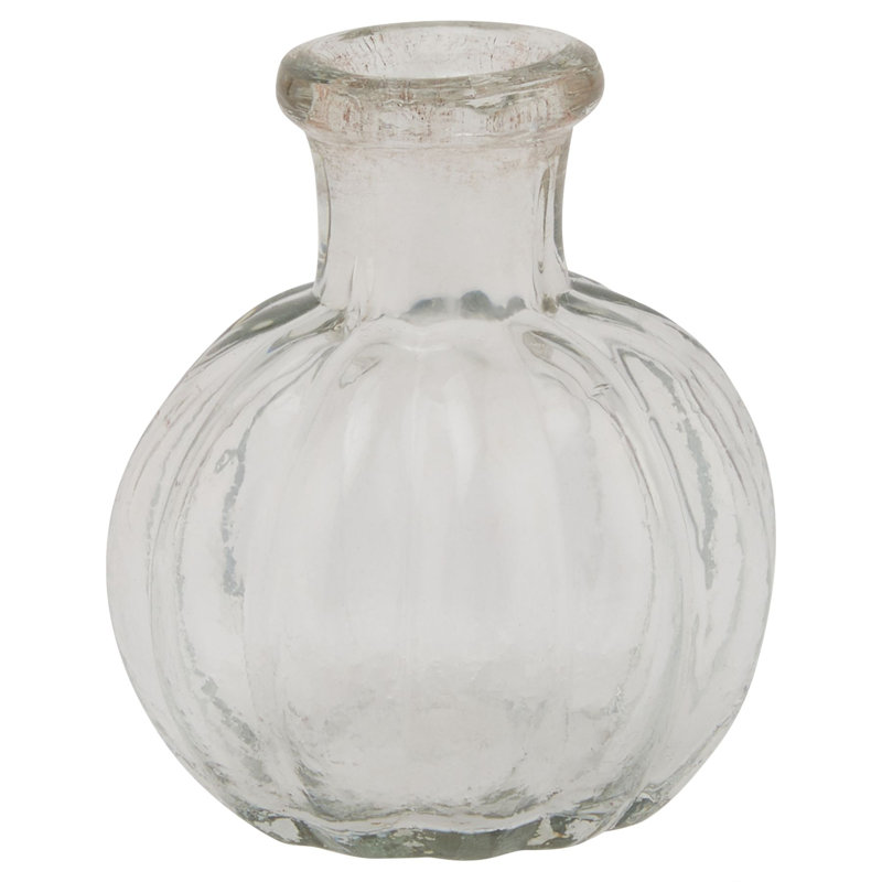 Costantina Handmade Glass Table Vase, 6cm H x 5cm W x 5cm D