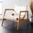 Leather Woven Accent Chair