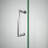 Unidoor Plus 32" W x 30.375" D x 72" H Frameless Pivot Rectangle Shower Enclosure with Fixed Panel-1905522303