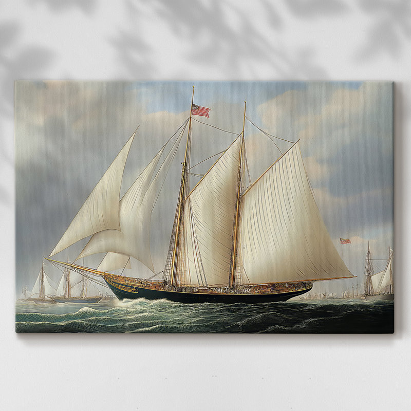 Série Nautical-Cxxiii - Cavas enveloppés de galerie, 12 x 18