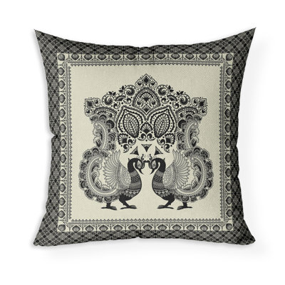 Coussin Peacock Prowess