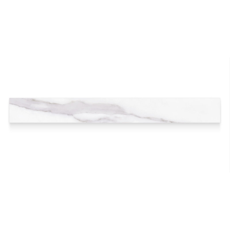 Harbor 3x24 Bullnose, Matte Silver
