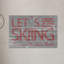 LET’S Go ski-impression d’art textuel sur bois-26009309