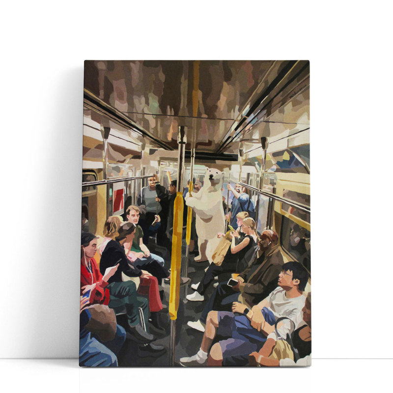 The Fugitive - reproduction d'art sur toile, H 32 po x l 24 po