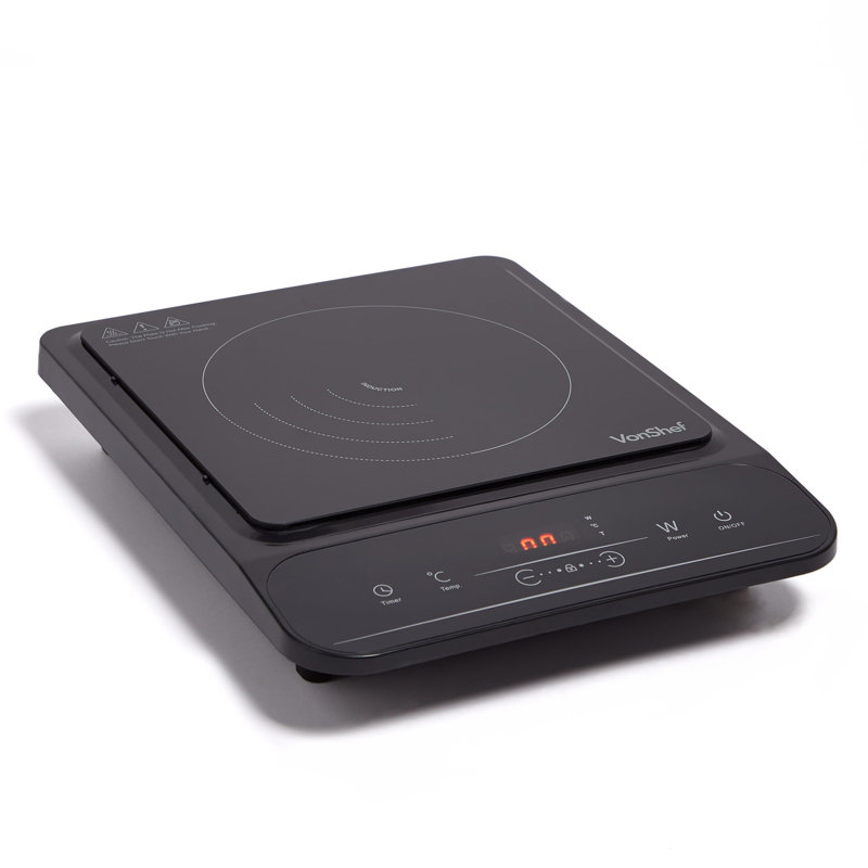 VonShef 2000W Induction Single Burner