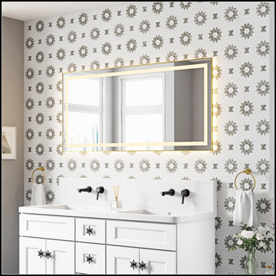 Miroir de salle de bain DEL