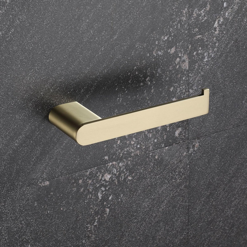 5- Piece Bathroom Hardware Set, Brushed Gold