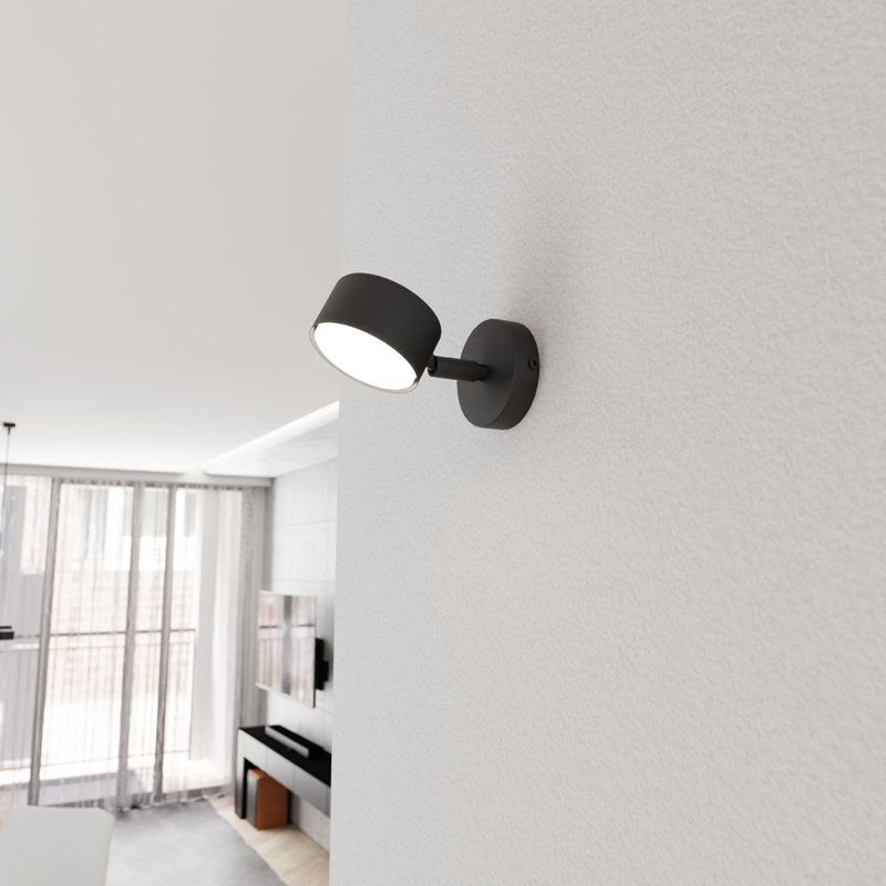 Deonno Powder Coated Steel Flush Mounted Sconce