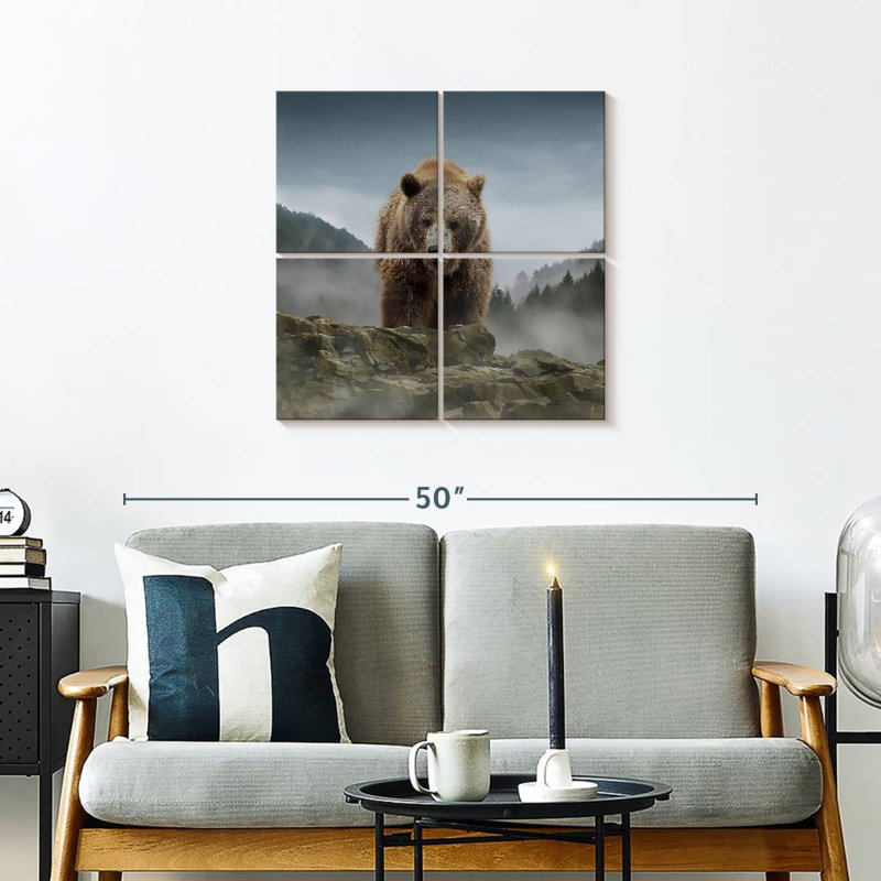 Brampt Over The Mountain, 26'' H x 26'' W