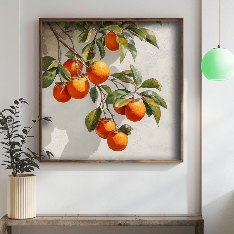 Peinture décorative en panneau de fibres à densité moyenne, H 13,39 po x l 13,39 po