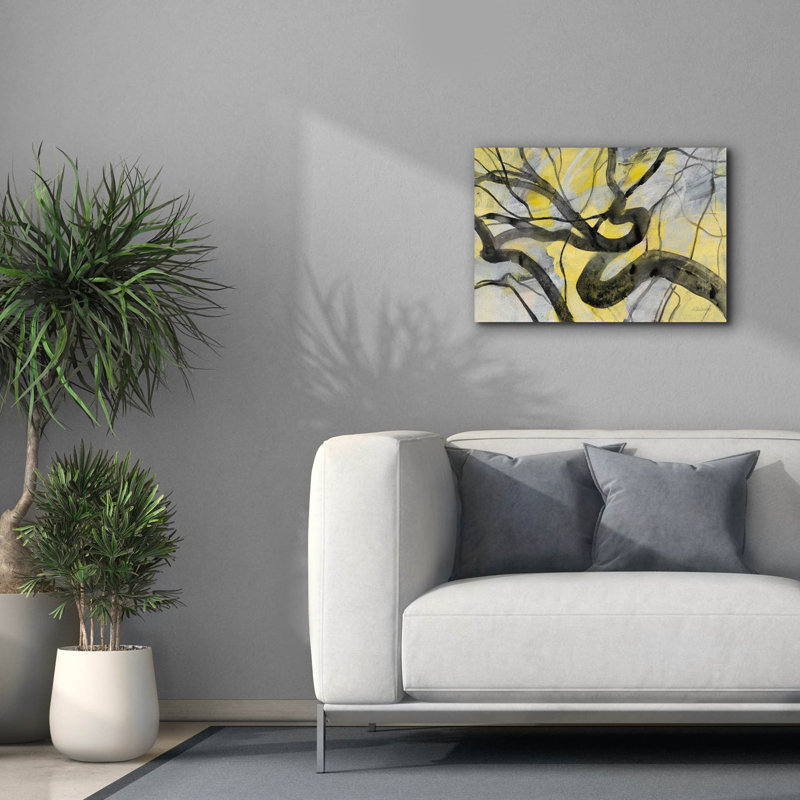 Toile épique Graffiti «Twisted» par Albena Hristova, 26 po x 18 po