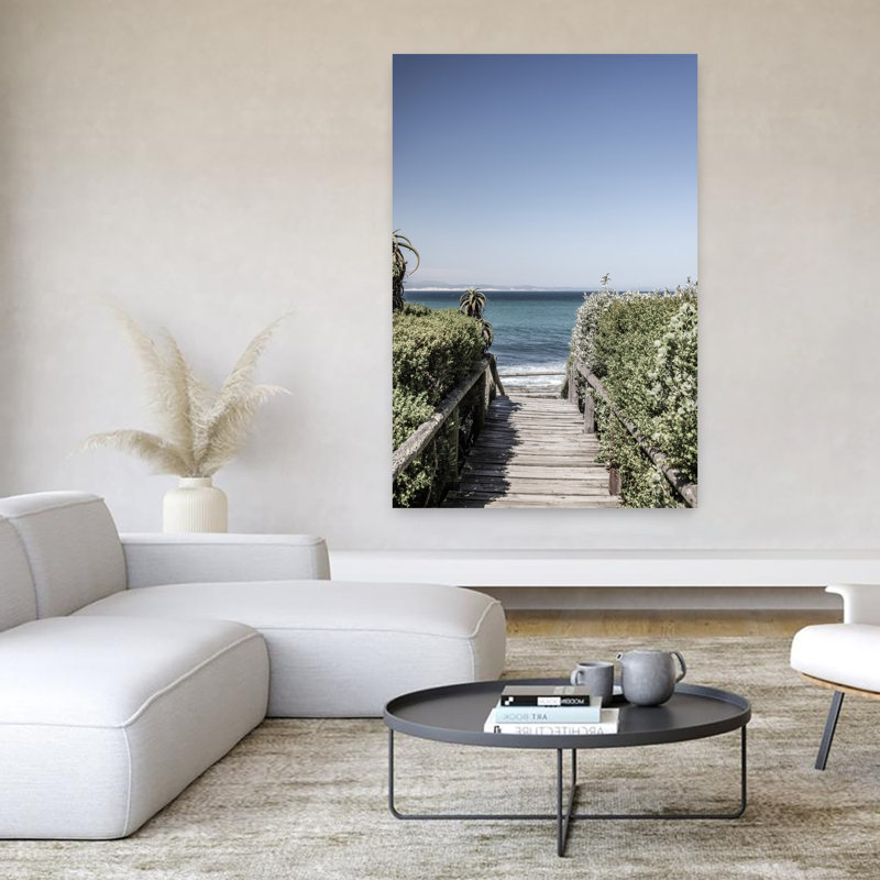 Art contemporain, architecture abstraite, art de plage, H 60 po x l 40 po