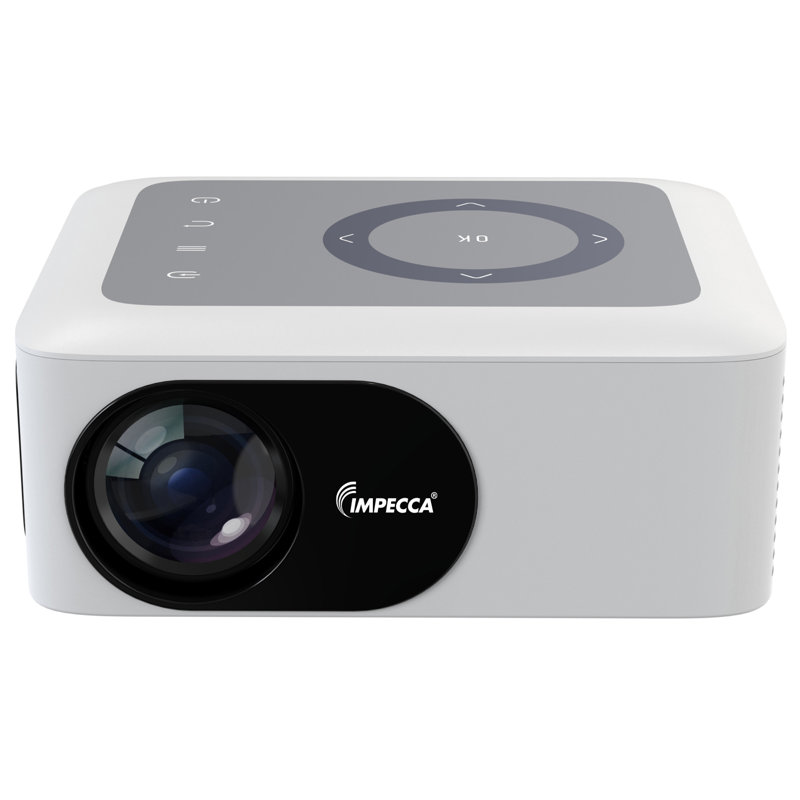 Projecteur de cinéma maison portable Impecca, 80 lumens ANSI, 720P, jusqu'à 120 po