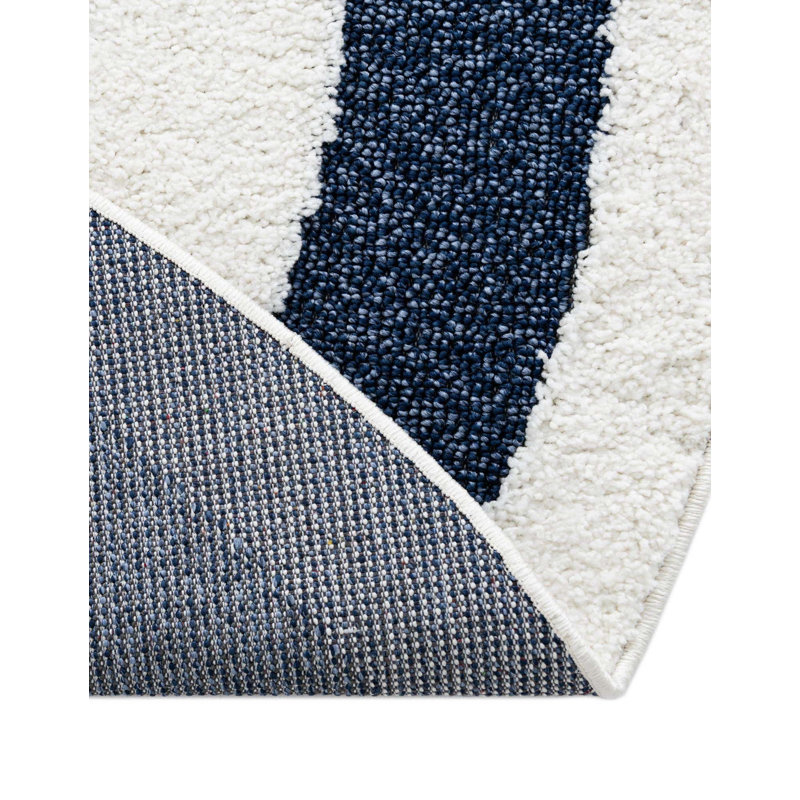 Deiah Geometric Indoor Rug, Round 7'10"