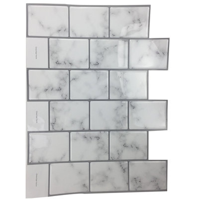 PVC Peel and Stick Mosaic Tile