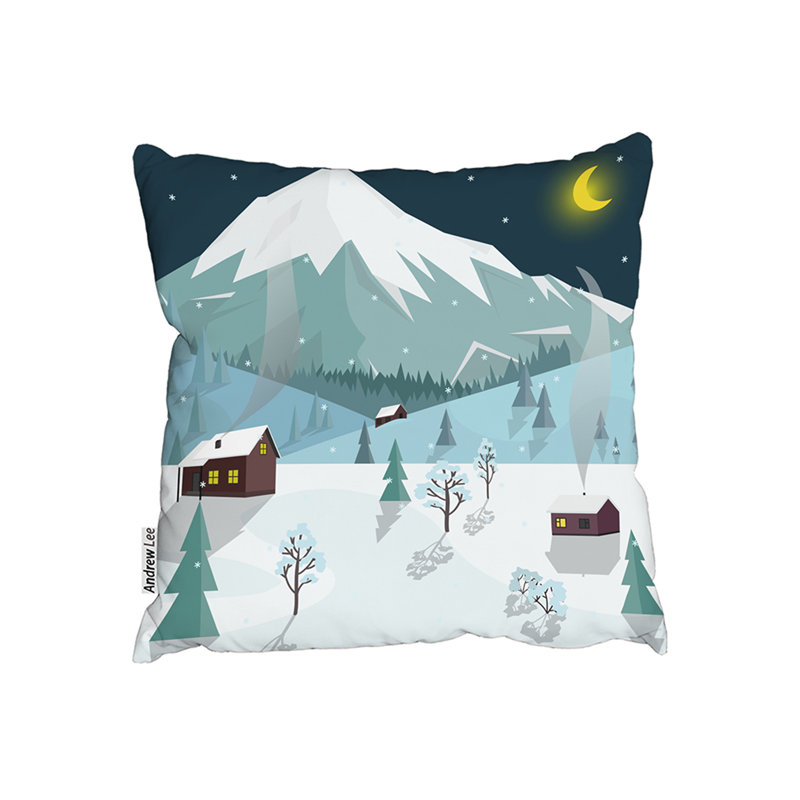 Indoor / Outdoor Square Cushion, 45cm H x 45cm W