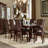 2-Piece Upholstered Armchairs - Brown Cherry