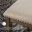 Goulven Polyester Upholstered Bench