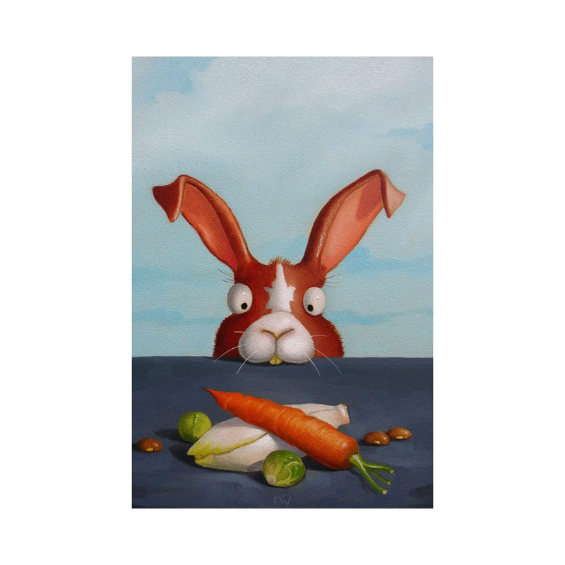 Yummy by Frank Warmerdam - Gallery-Wrapped Canvas Giclée on Canvas, 20.32 cm H x 30.48 cm W, No Frame