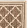 Tapis d'intérieur / extérieur à motif géométrique 100 pièces Ferrill Linden