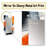 Balck And Orange Converge Dream I - Line Art Decorative Mirror, Modern Wall Mirror, Printed Metal Art-864286980