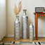 Ensemble de 3 vases de sol modernes en métal