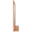 Lysia Flat Mirror with Shelves